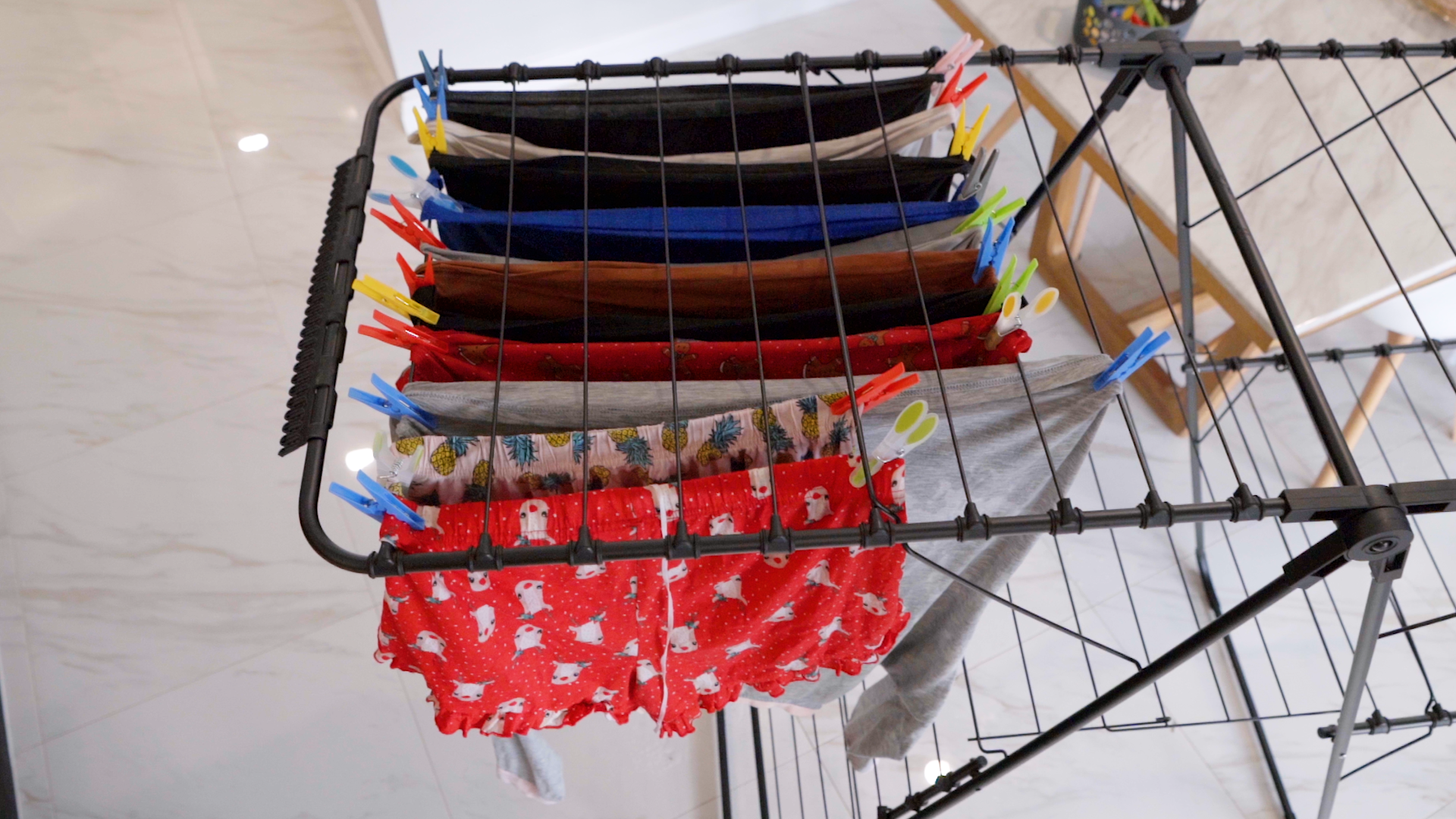 How To Get the Most Space Out of Your Clothes Airer
