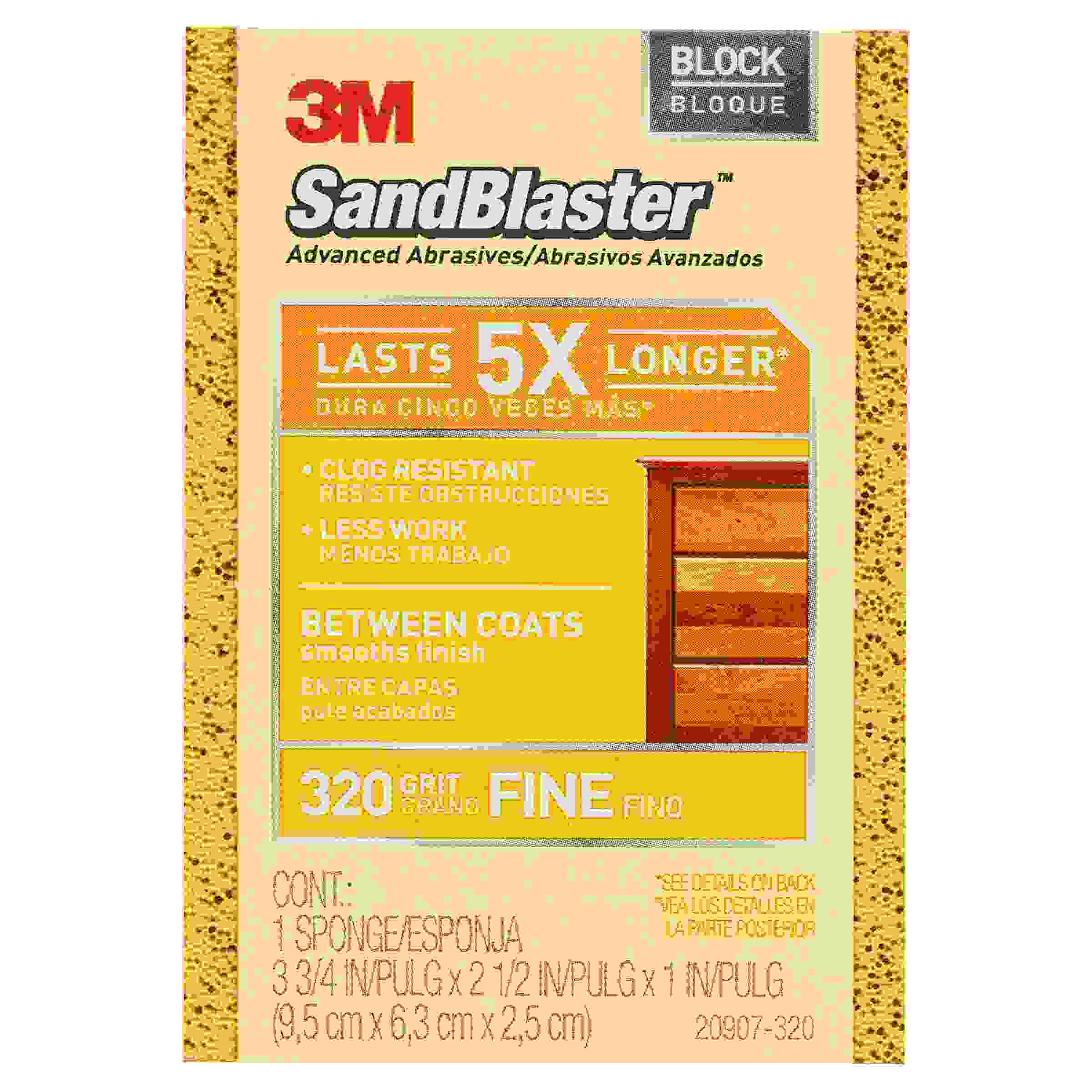 320 grit online sanding block