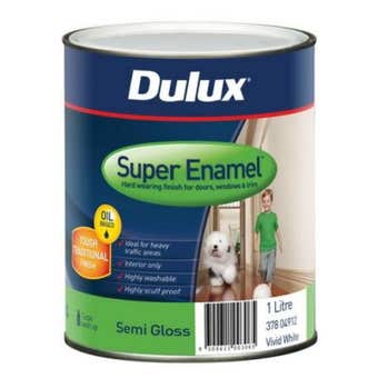 Dulux Super Enamel Vivid White 1L