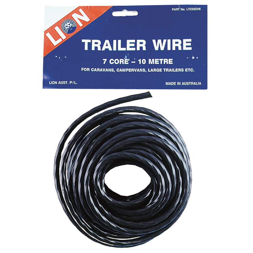 Lion Trailer Wire 7 Core 10m