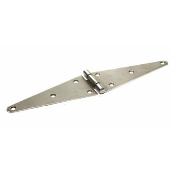 Zenith Strap Hinge Zinc Plated 150mm - 2 Pack