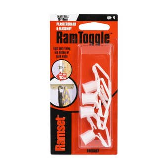 Ramset RamToggle 10 - 16mm 10kg - 4 Pack