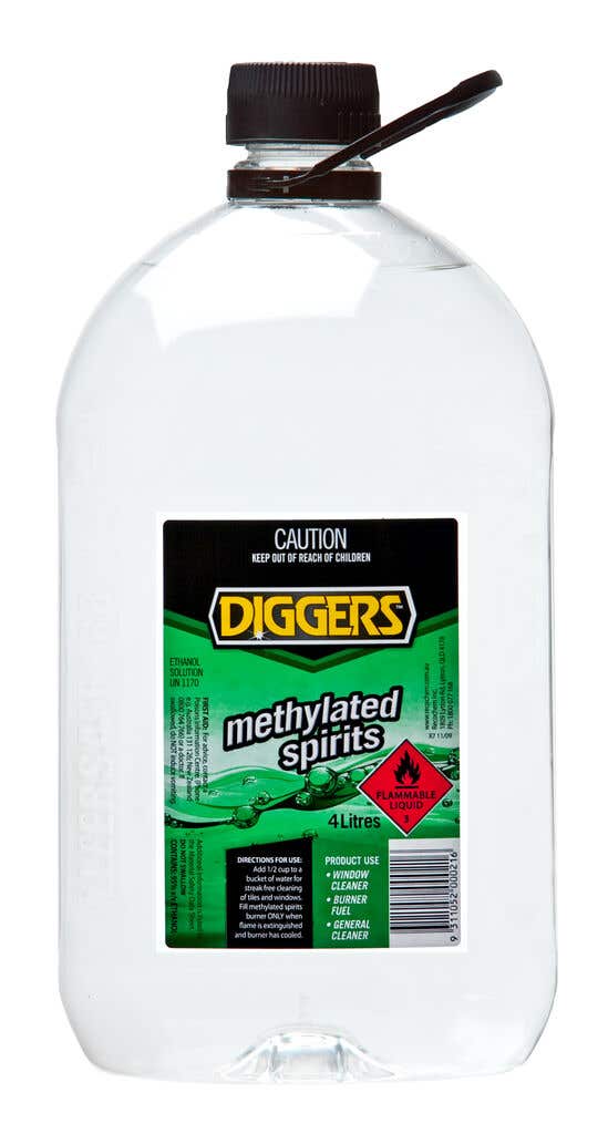 Methylated spirit disinfectant shop