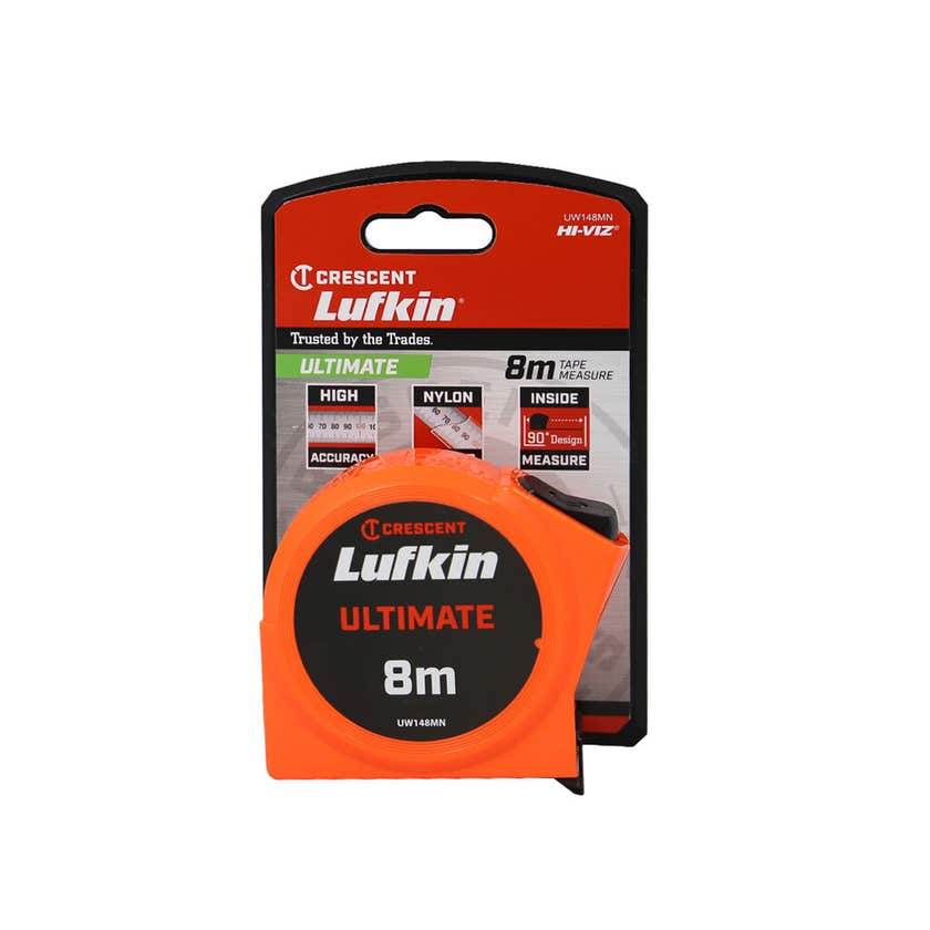 Crescent Lufkin Ultimate Bulk Pack Tape Measure 8m x 25mm