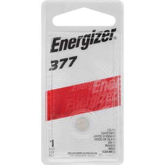 Energizer Watch Battery 377 1.5V - 1 Pack