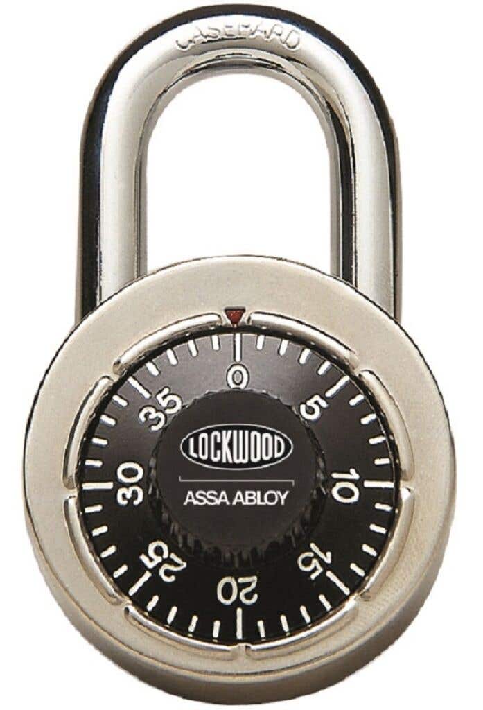 Abloy outlet combination padlock