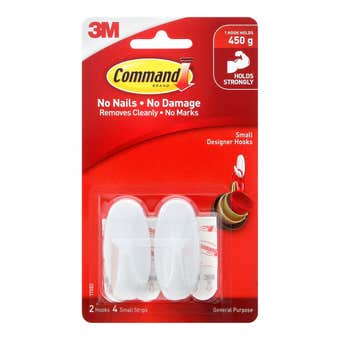 Command Designer Hook Small - 2 Pack