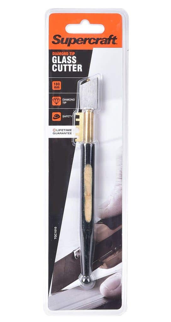 Supercraft Diamond Tip Glass Cutter 180mm