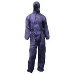 Protector Disposable Overall Blue Large