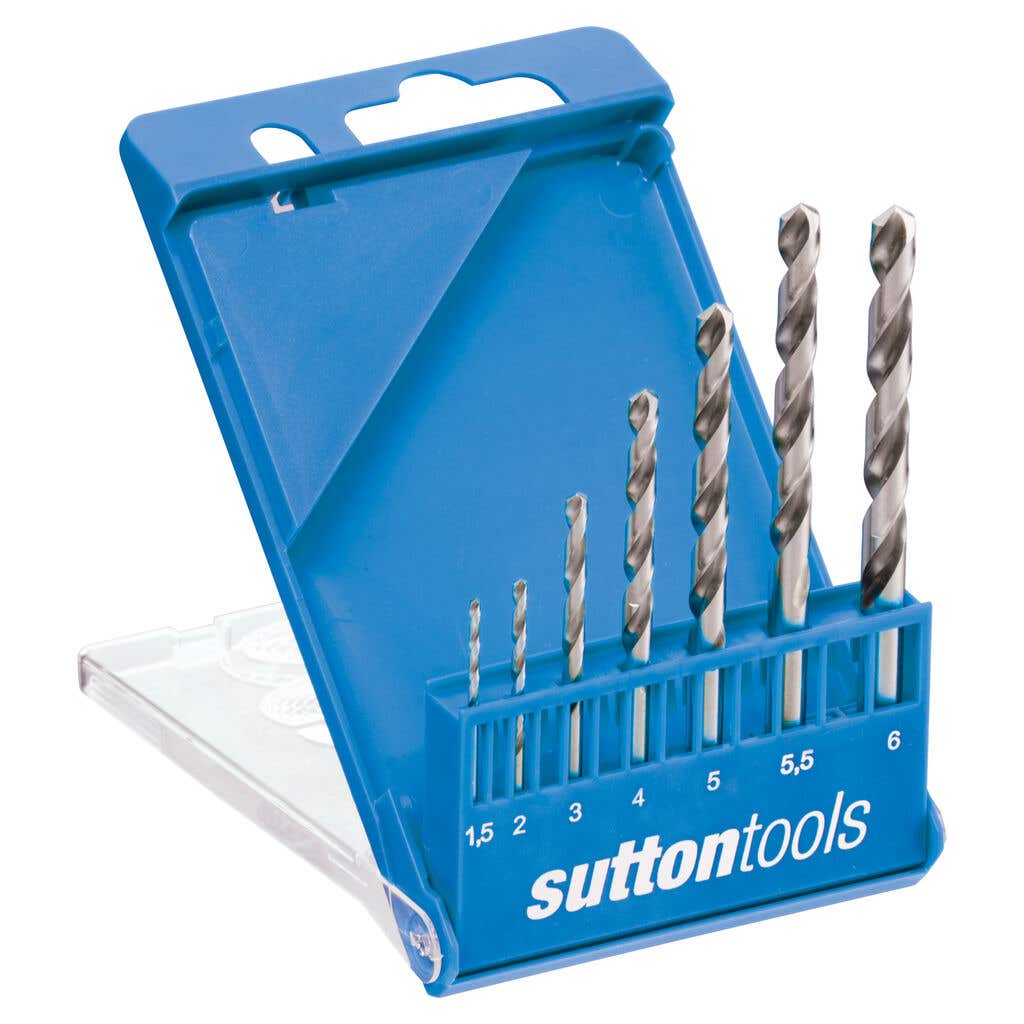 Sutton Tools Metric Viper Drill Bit Set 7 Piece