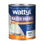 Wattyl Master Enamel Gloss White 1L