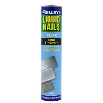 Selleys Liquid Nails Clear Construction Adhesive 250g