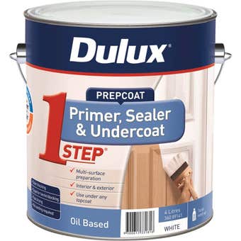 Dulux 1 Step Oilbased Primer Sealer Undercoat 4L