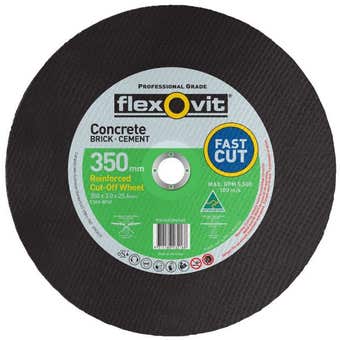 Flexovit Masonry Cut-Off Wheel 350 x 3 x 25mm