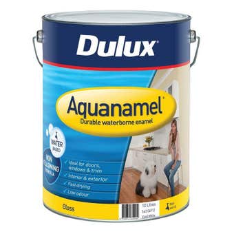 Dulux Aquanamel Gloss Vivid White 10L