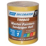 Norton Painters Sandpaper Roll P40 Grit 115mm x 10m