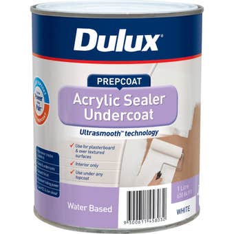 Dulux Acrylic Sealer Undercoat White 1L