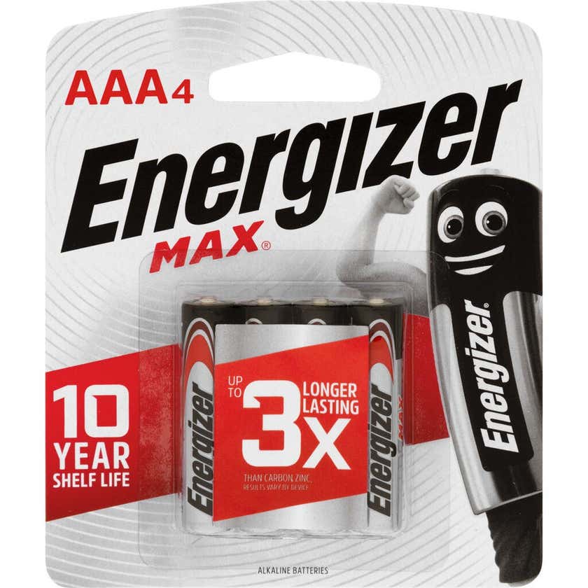 Energizer Max Battery AAA
