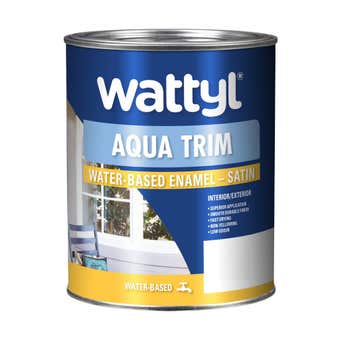 Wattyl Aqua Trim Satin Strong Tint Base 1L