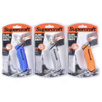 Supercraft Turbo Knife with 10 Blades