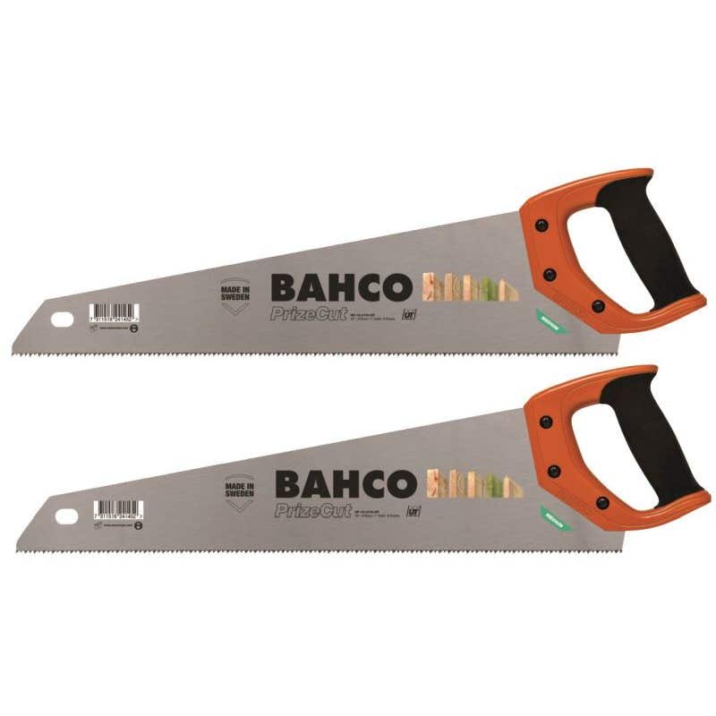 Bahco Hand Saw Twin 475mm - 2 Pack