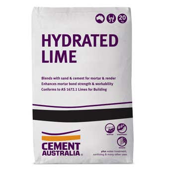 Cement Australia Hydrated Lime 20Kg