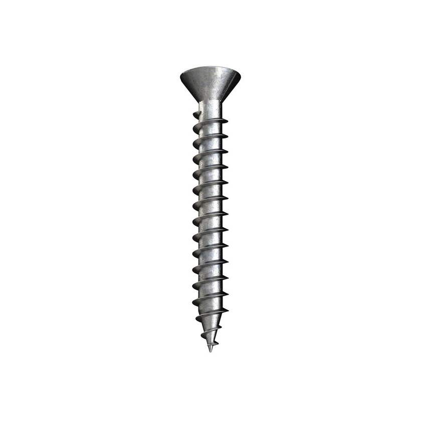 Bremick Screw Treated Pine Square Drive Galvanised 25mm - 100 Pack