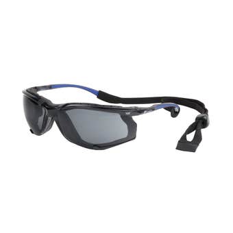 3M Safety Specs with Strap Smoke