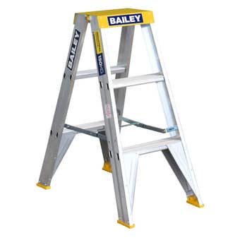 Bailey Pro Double-Sided Ladder Industrial 150kg 0.9m