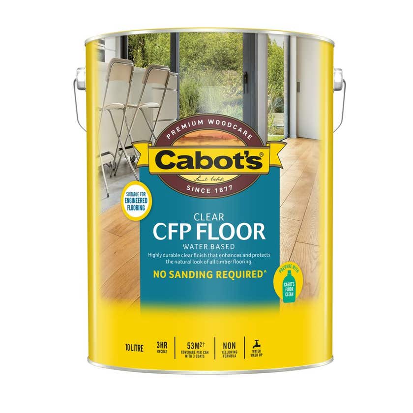 Cabot's CFP Floor Water Based Satin 10L
