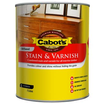 Cabot's Stain & Varnish Oil Based Jarrah Gloss 1L