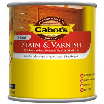 Cabot's Stain & Varnish Oil Based Satin Jarrah 250mL