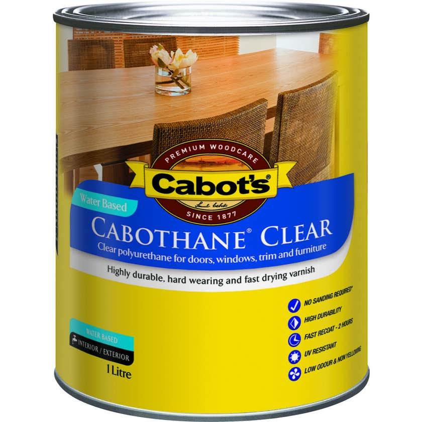 Cabot's Cabothane Clear Water Based Matt 250ml