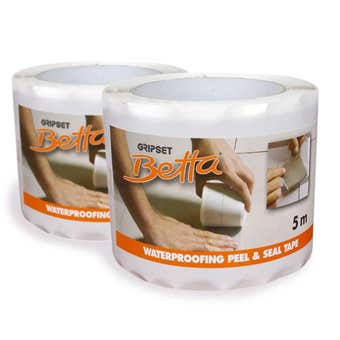 Gripset Betta Waterproofing Detailing Peel & Seal Tape 5m