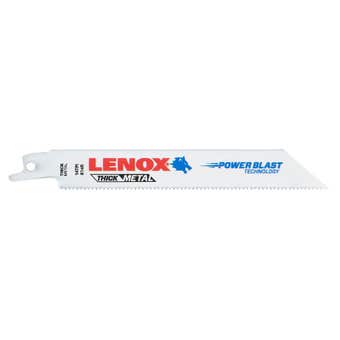 Lenox Reciprocating Blade Thick Metal 150mm - 5 Pack