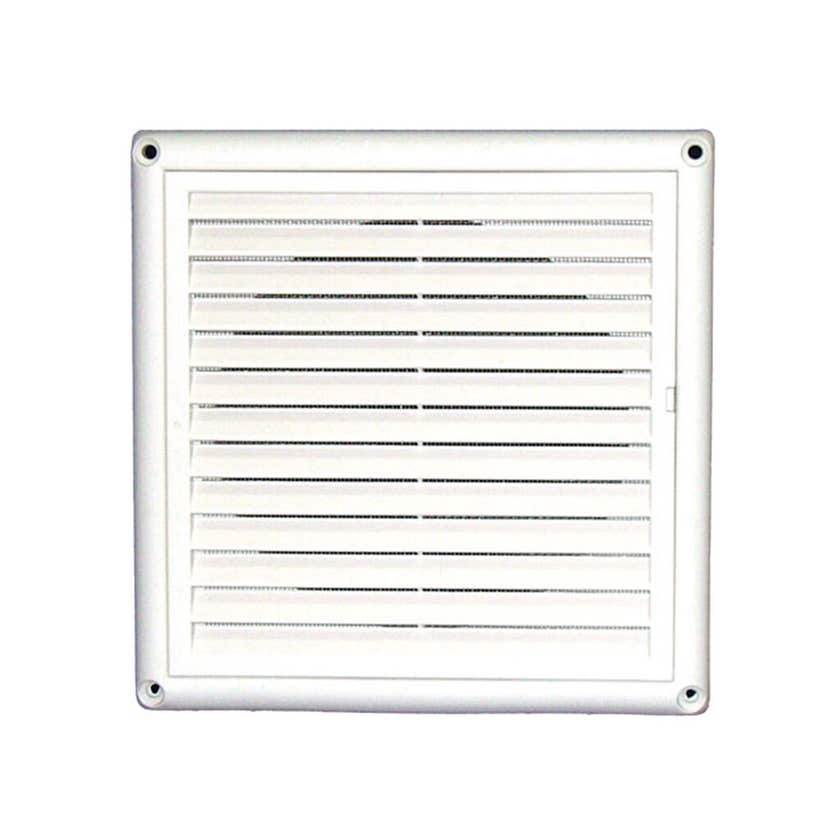 Deflecto Grill Vent with Screen 100mm