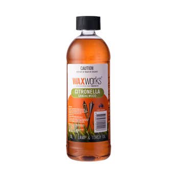 Waxworks Citronella Oil with Sandalwood 1L