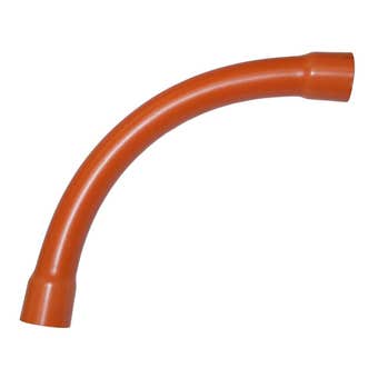 Tripac Sweep Bend 90-Degree Orange 32mm