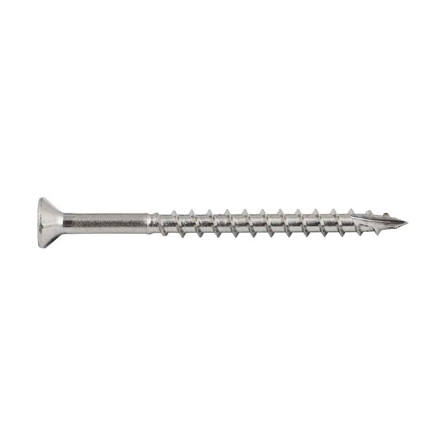 Zenith Decking Screws T17 Square Drive Stainless Steel 10G x 65mm - 250 Pack