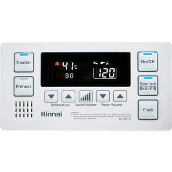 Rinnai Deluxe Bathroom Controller Suits All Models