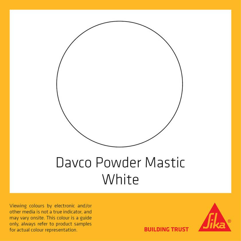 Davco Adhesive Tile Powder Mastic White 20kg