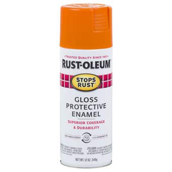 Rust-Oleum Stops Rust Gloss Orange 340g