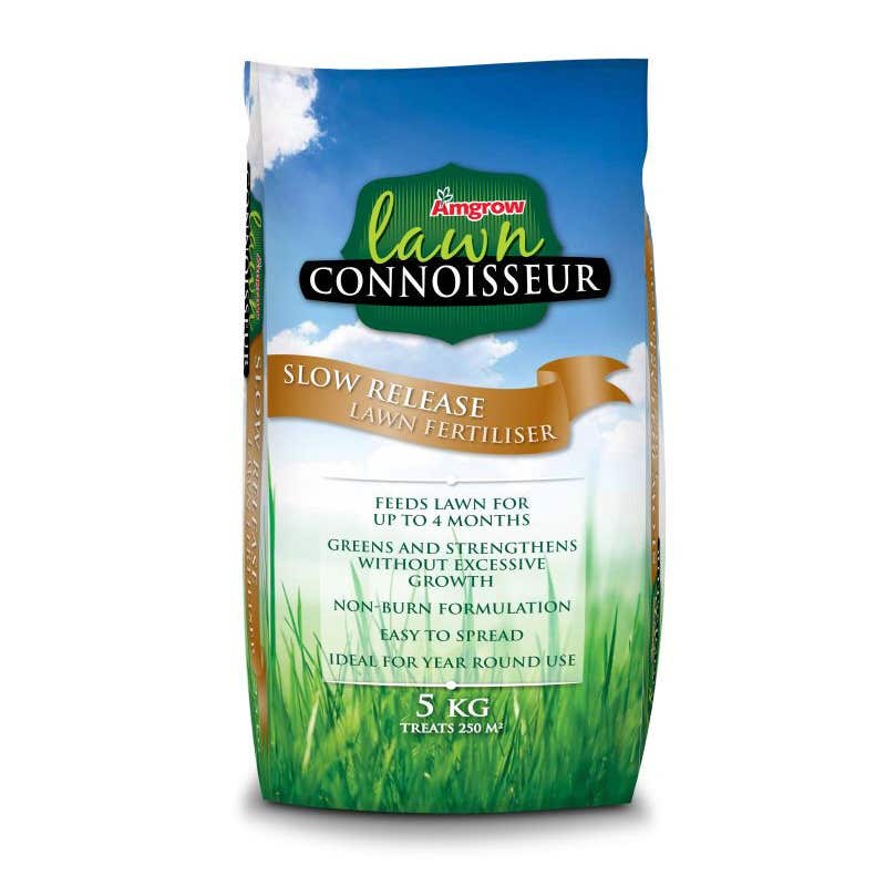Amgrow Lawn Connoisseur Slow Release Fertiliser 5kg