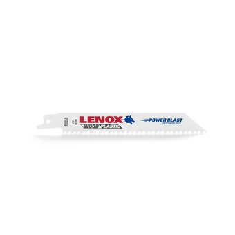 Lenox Reciprocating Blade Wood/Plastic 6T 150mm - 5 Pack