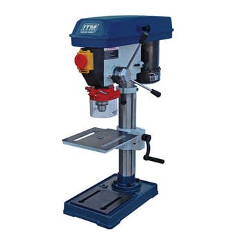 ITM 240V 375W Bench Drill Press with 13mm Cap 5 Speed Swing 260mm