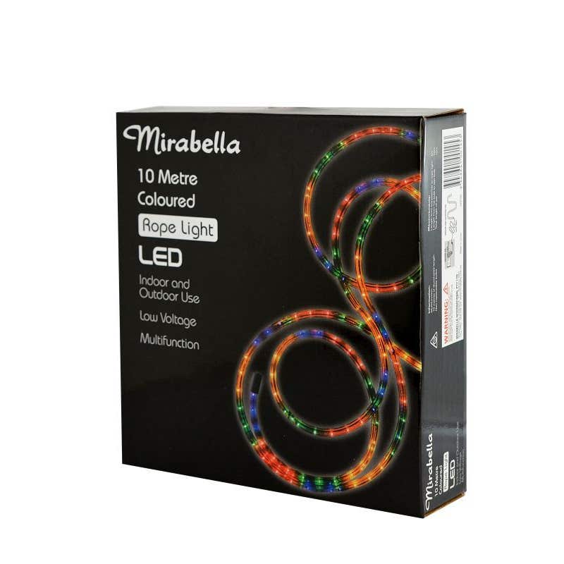 Mirabella LED Coloured Rope Light 10M