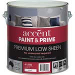 Accent Prime And Paint Interior Low Sheen White 4L