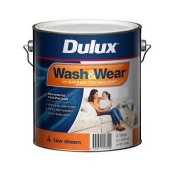 Dulux Wash & Wear Interior Low Sheen Vivid White 2L