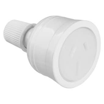 HPM 15A Cord Extension Socket White