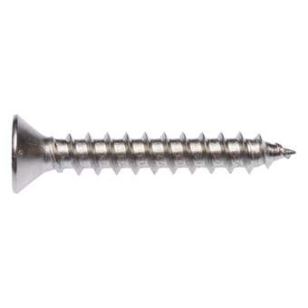 Zenith Self Tapping Screws Countersunk Head Stainless Steel 10G x 32mm - 50 Pack